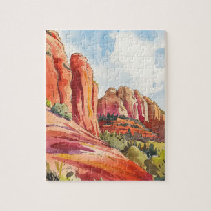Puzzle Red Rock, Sedona, Arizona, Art moderne