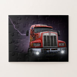 Puzzle Red Thunder KW Big Rig 18 roues