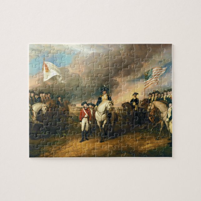 Puzzle Reddition de seigneur Cornwallis par John Trumbull (Horizontal)