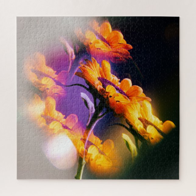 Puzzle Reflet de tournesol (Vertical)