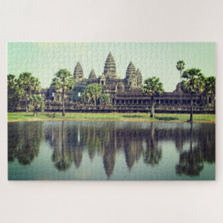 Puzzle reflet rétro-angkor