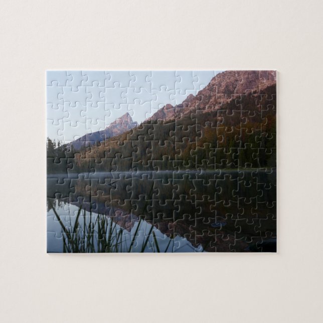 Puzzle Réflexion du lever du soleil à String Lake I (Horizontal)