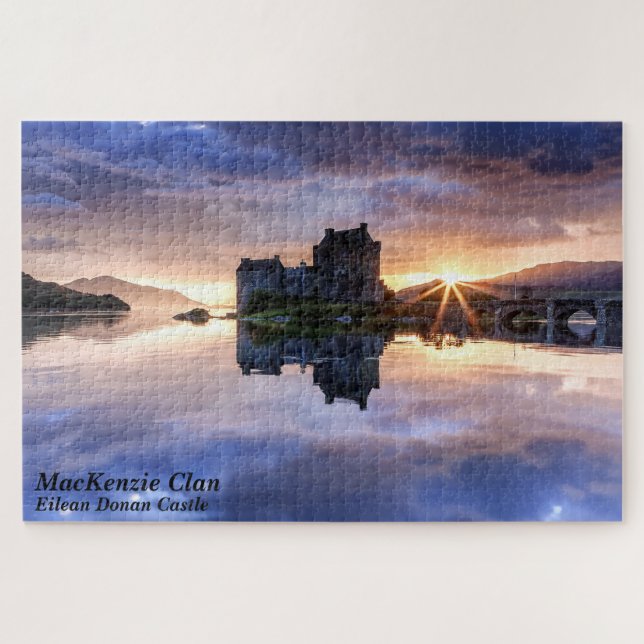 Puzzle Réflexion écossaise du clan MacKenzie (Horizontal)
