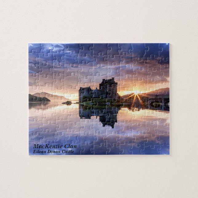 Puzzle Réflexion écossaise du clan MacKenzie (Horizontal)
