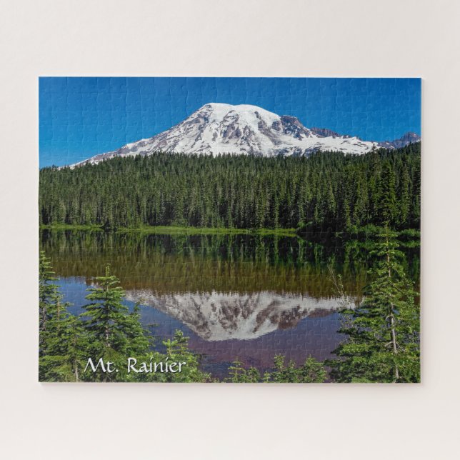 Puzzle Réflexion - Mt. Rainier, Washington (Horizontal)