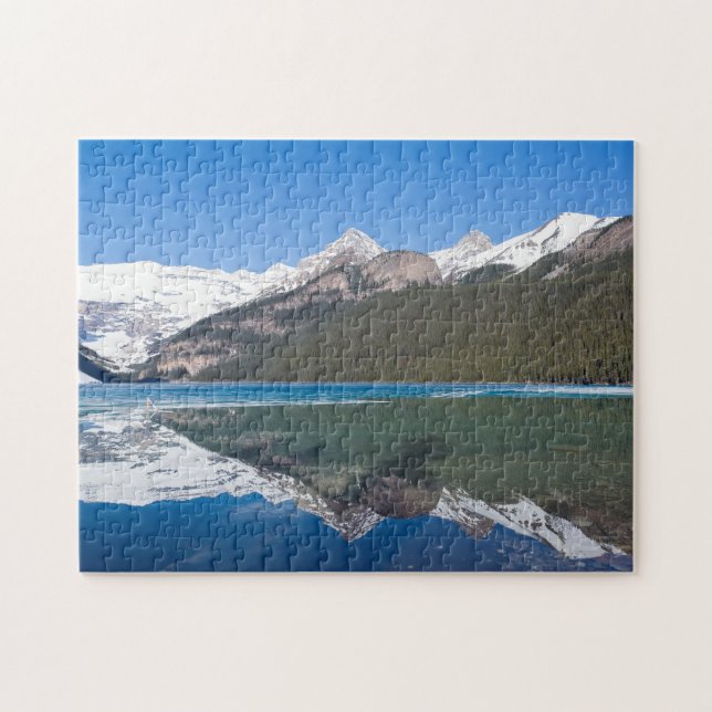 Puzzle Réflexion sur Lake Louise - Banff NP, Canada (Horizontal)