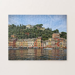 Puzzle Réflexion sur Portofino romantique - 11x14 - 252 p