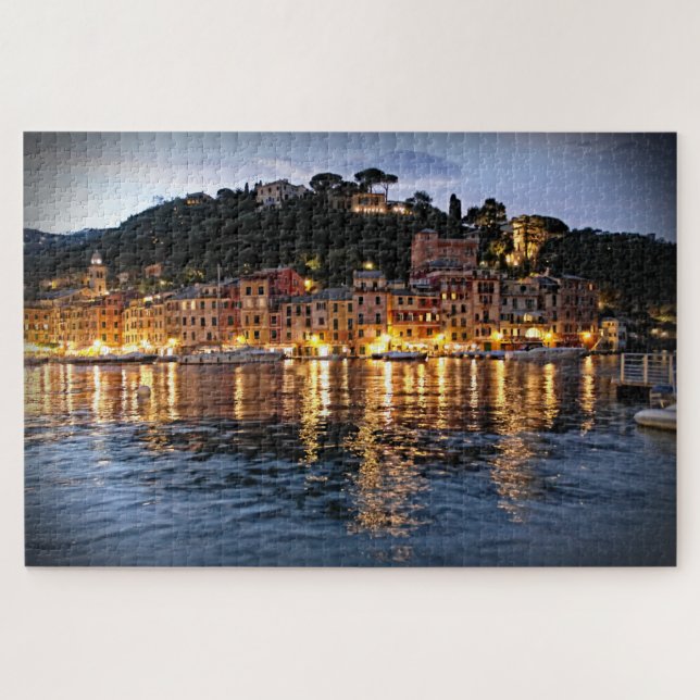 Puzzle Réflexions de soirée sur Portofino - 20x30 - PC (Horizontal)