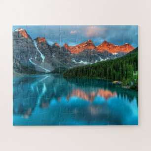 Puzzle Réflexions Moraine Lake Parc national Banff