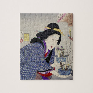 Puzzle Regard comme si elle veut changer : L'aspect
