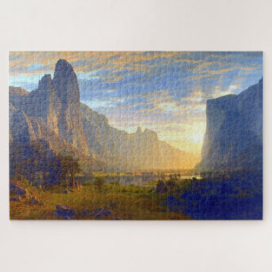 Puzzle Regardant la vallée de Yosemite Albert Bierstadt 1