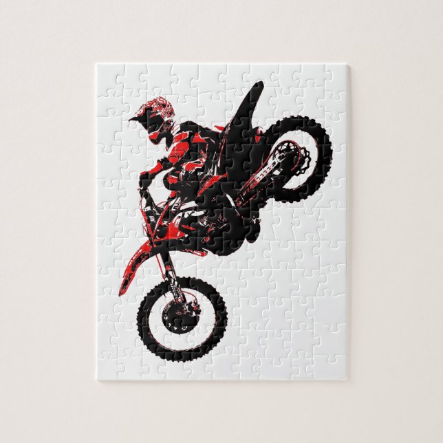 Puzzle Règles de motocross de MX ! (Vertical)