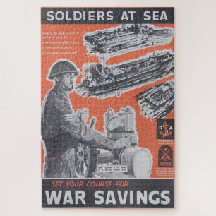 Puzzle Réimpression de l'affiche britannique de guerre.