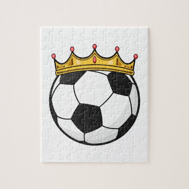 Puzzle Reine de la couronne de football (Vertical)