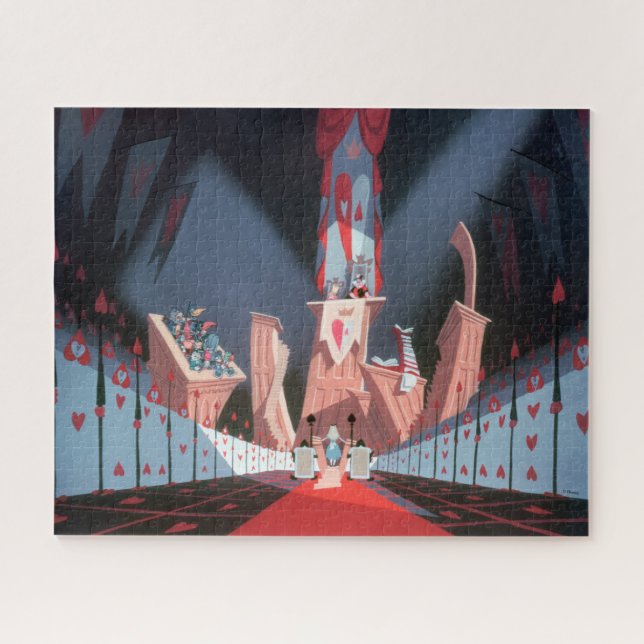 Puzzle Reine des Coeurs | Alice dans sa cour (Horizontal)