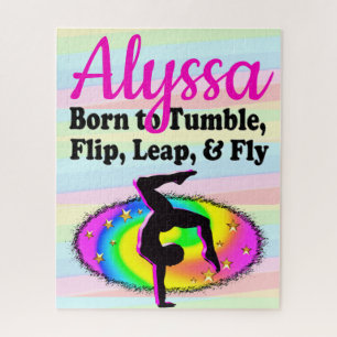 PUZZLE REINE GYMNASTIQUE EN TOMBAGE