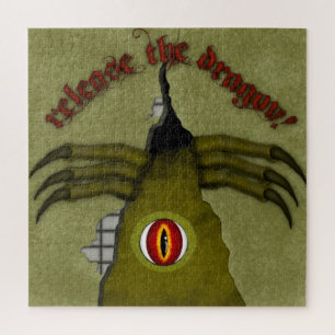 Puzzle Relâchez Le Dragon ! Art numérique