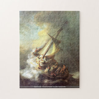 Puzzle Rembrandt - Christ dans la tempête sur le puz de