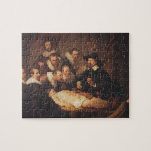 Puzzle Rembrandt la leçon d'anatomie de Dr. Nicolaes Tulp