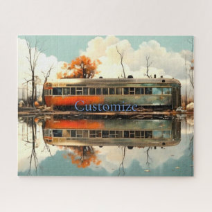 Puzzle Remorque Caravan vintage RV Thunder_Cove