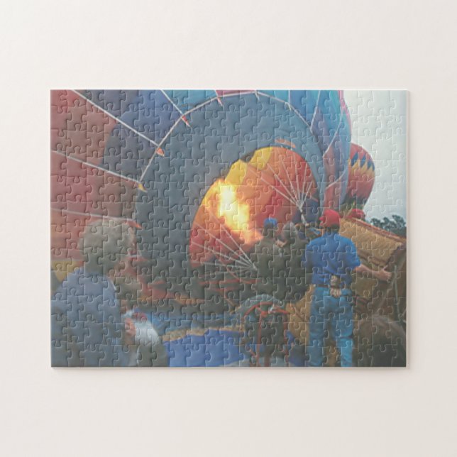 Puzzle - Remplissage du ballon à air chaud (Horizontal)