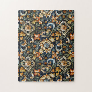 Puzzle Renaissance italienne en bleu