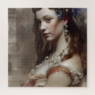 Puzzle Renaissance Princesse AI générée art imaginaire