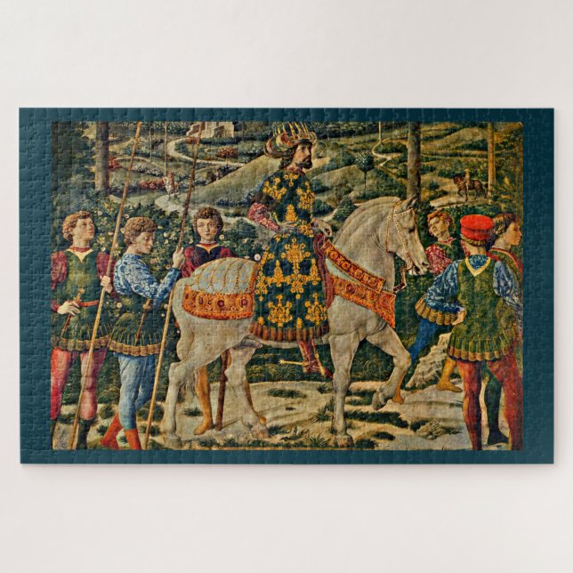 Puzzle Renaissance royal à cheval (Horizontal)
