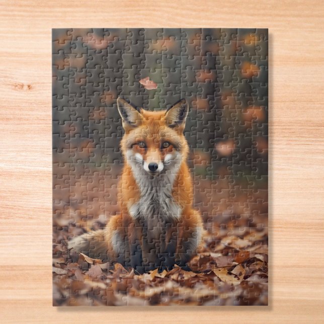 Puzzle Renard dans la forêt (Créateur téléchargé)