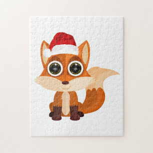 Puzzle Renard de Noël