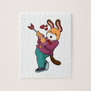 Puzzle Renard en marié avec costume