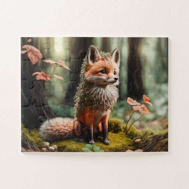 Puzzle Renard rouge (Horizontal)