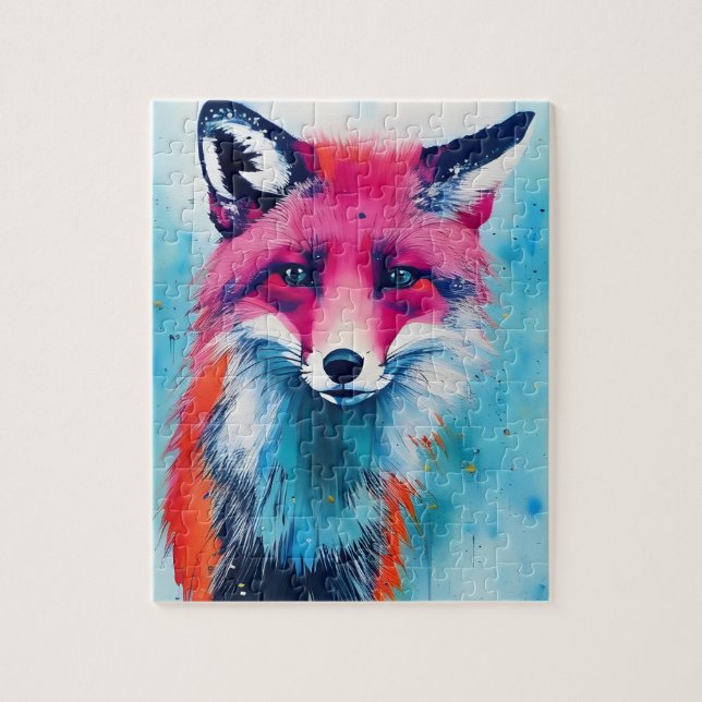 Puzzle Renard rouge (Vertical)