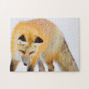 Puzzle Renard Rouge Wyoming.