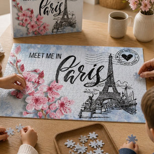 Puzzle Rencontrez-moi à Paris Grande