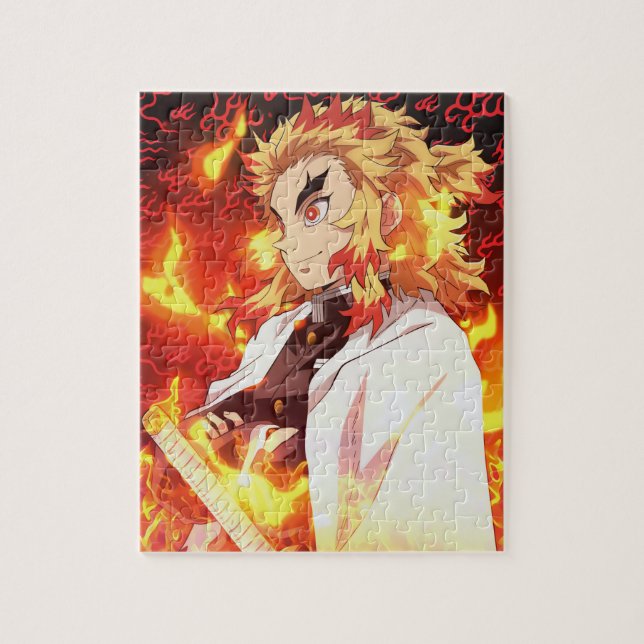 Puzzle Rengoku Kyojuro (Vertical)