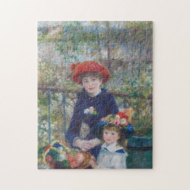 Puzzle Renoir Deux Soeurs Terrasse Français Impressionnis (Vertical)