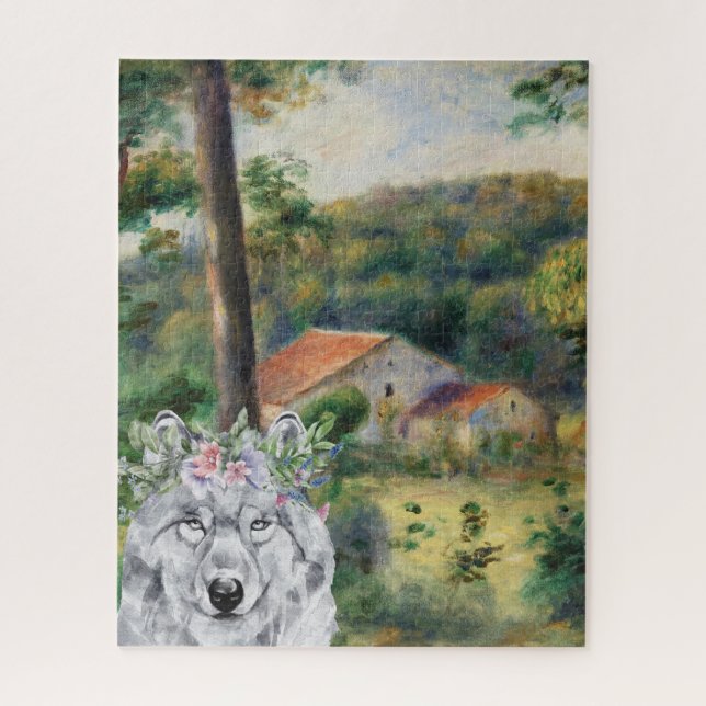 Puzzle Renoir Environs of Briey et Fancy Wolf (Vertical)