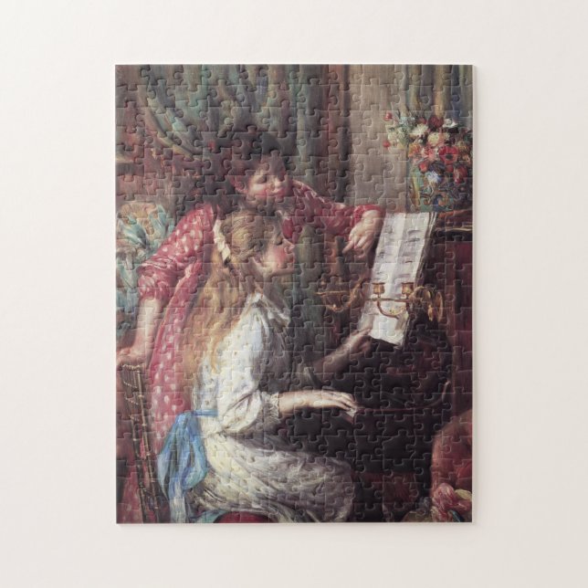 Puzzle Renoir : Les filles au piano (Vertical)