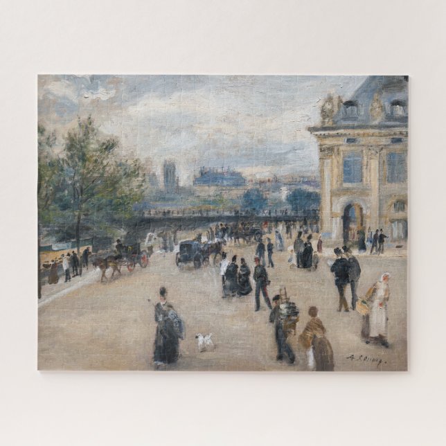 Puzzle Renoir - Paris, Institut au Quai Malaquais (Horizontal)