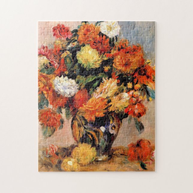 Puzzle Renoir - Vase des fleurs, 1884 (Vertical)