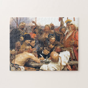 Puzzle Réponse de l'Ukrainien Kozaky/Cossacks par Repin