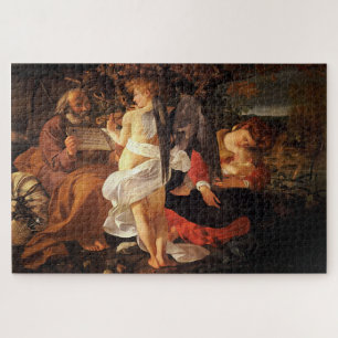 Puzzle Repos sur le vol en Egypte (1597) par Caravaggio