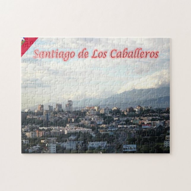 Puzzle République Dominicaine - Santiago de los Caballero (Horizontal)