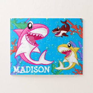 Puzzle Requin animal mignon sous l'eau Enfants de l'océa