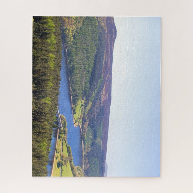 Puzzle Réservoir de Dergone, Derbyshire, Angleterre (Vertical)