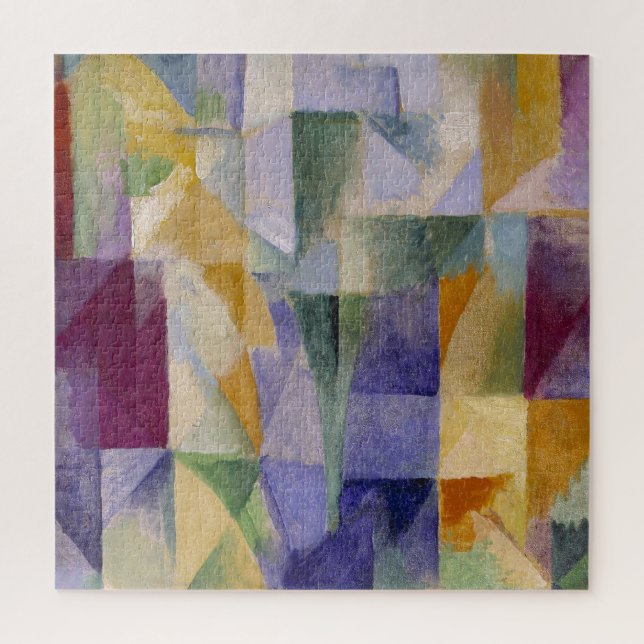 Puzzle Retarder les fenêtres de peinture d'art Abstrait c (Vertical)