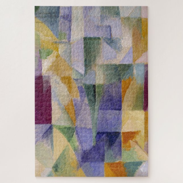 Puzzle Retarder les fenêtres de peinture d'art Abstrait c (Vertical)