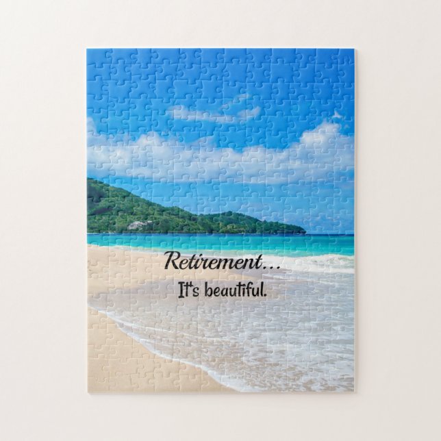 Puzzle Retraite...C'est beau. (Vertical)