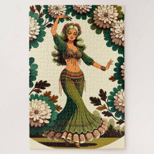 Puzzle Retro Belly Dancer